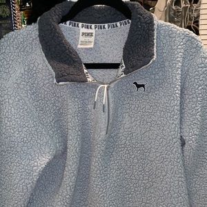 Sherpa grey PINK jacket